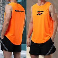 2023 Men Gym Tanks Tops Luxury Brand Print Sportswear Muscle Vests for Male New Workout Bodybuilding Fitness Sleeveless T Shirt