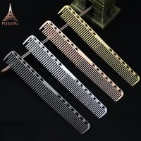 【CC】 Aluminuml Hair Comb Hairdressing Combs расческа для волос Cutting Dying Barber Tools Accessaries