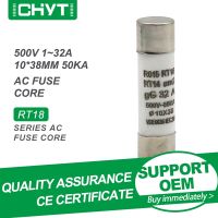 Free Shipping CHYT RO15 RT18 RT14 20PCS 10x38mm Ceramic Fast Blow Quartz Sand AC 500V 1A 32A Fuse Core