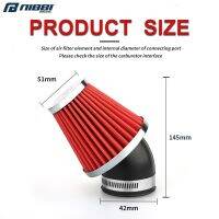 42MM Sales promotion NIBBI Motorcycle Air Filter 42/48Mm Universal Carburetor Bend Elbow Neck Air Filter Cleaner Intake Pipe Modified