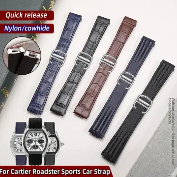 Cartier roadster watch on sale strap