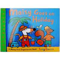 Maisy Goes on Holiday By Lucy Cousins Educational English Picture Book Learning Card Story Book For Baby Kids Children Gifts Flash Cards Flash Cards