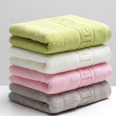 34x74cm 100% Cotton High Quality Solid Color Soft Absorbent Washcloth Family Bathroom Hand Towel