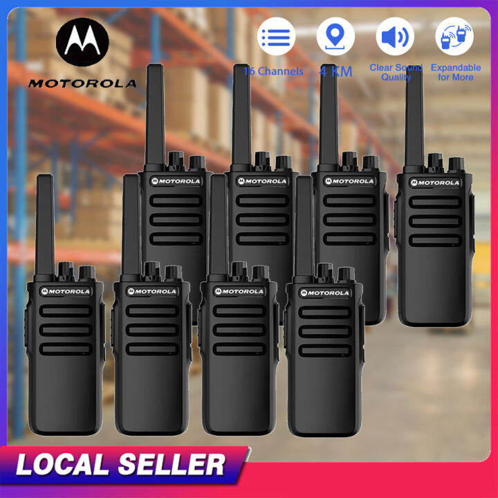 Motorola WalkieTalkies Long Range 4KM VOX Function Two Way Radio 16