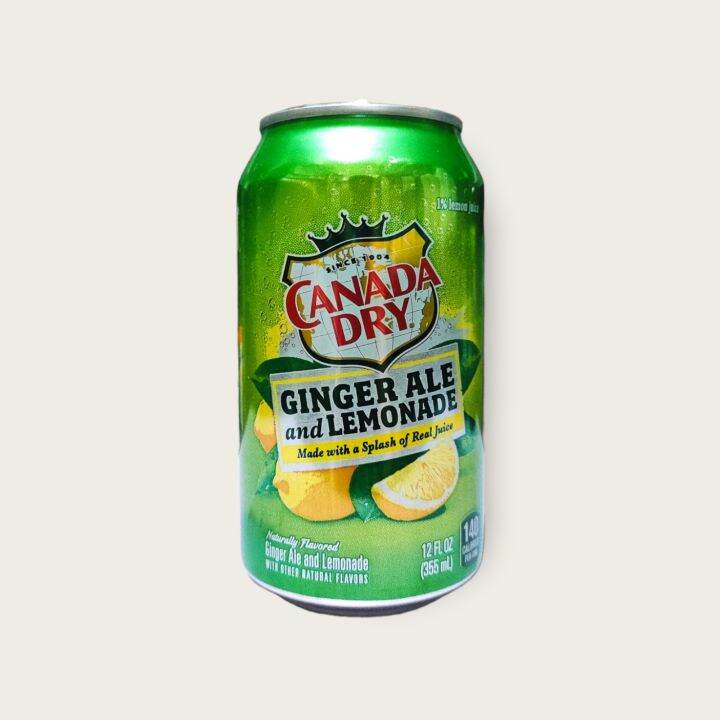 (USA) Canada Dry Ginger Ale & Lemonade. 355 ml. Lazada PH