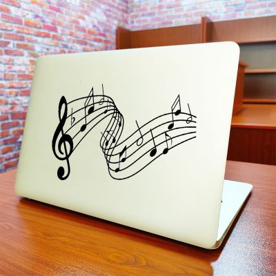 【Hot】เพลง Melody สติกเกอร์แล็ปท็อปสำหรับอุปกรณ์เสริม Macbook Air Pro Retina 11 13 15นิ้ว Mac Surface Book Decal 14 Quot;