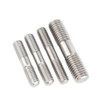 【CW】 2pcs Double End Thread Rod 304 Stainless Steel Dual Head Threaded Bar Headless Stud Bolts Screw Tooth Stick M3 M4 M5 to M16