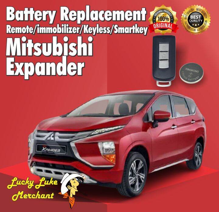 Baterai Remote Kunci Mobil Mitsubishi Expander Immobilizer Keyless ...