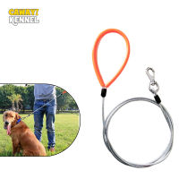 CAWAYI KENNEL Metal Anti-bite Pet Dogs Chain Traction Rope Leads Steel Wire Dog Rope Explosion-proof Chain for Large Dogs perros