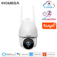 2022 INQMEGA TUYA PTZ CAMERA Smart Cloud Outdoor Auto Tracking 1080P IP Camera Home Alexa Video Surveillance CC