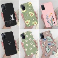 【CC】 oppo A52 A72 A92 Cartoon Silicone Coque Painted Cover Oppo A 52 72 92 OppoA52 OppoA92