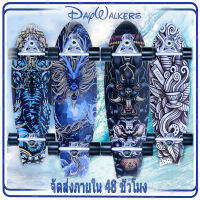 Daywalkers เสก็ตบอร์ด Skateboards สเก็ตบอร์ดทรงหางปลา สเก็ตบอร์ดแท้ๆ กันลื่น ความมั่นคงแข็งแรงและการยึดเกาะที่ดี