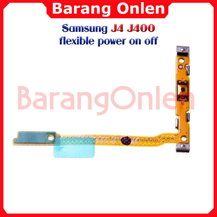 Samsung Galaxy J4 J400 flexible switch tombol power on off Lazada
