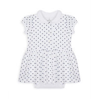 ชุดเดรสรอมเปอร์ Mothercare heritage pique spot romper dress YA411