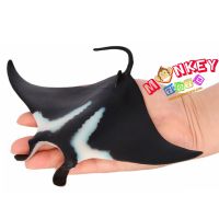 Monkey Toys - โมเดลสัตว์ Manta Ray กระเบน ราหู ดำฟ้า ขนาด 14.50 CM (จากหาดใหญ่)