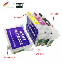 หมึกเติมหมึก Rce711-714ตลับหมึกสำหรับ Epson T0711 T0713 T0714 71 D120 D78 D92 Dx4000 Dx4050 Dx4450 Dx4400