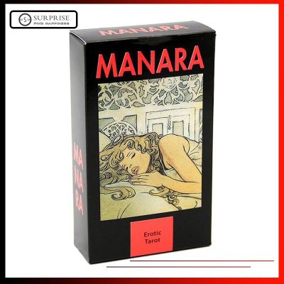 【สหรัฐอเมริกา Stock 】78การ์ดดาดฟ้า Manara Tarot