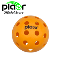 Pickleballs สำหรับฝึกหัด PLAER - ทนทาน มองเห็นได้ชัดเจน และ Pickleball Balls สูง เหมาะสำหรับผู้เริ่มต้นและเด็ก สามารถใช้ได้ทั้งสนาม Pickleball ในร่มและกลางแจ้ง 40 หลุม