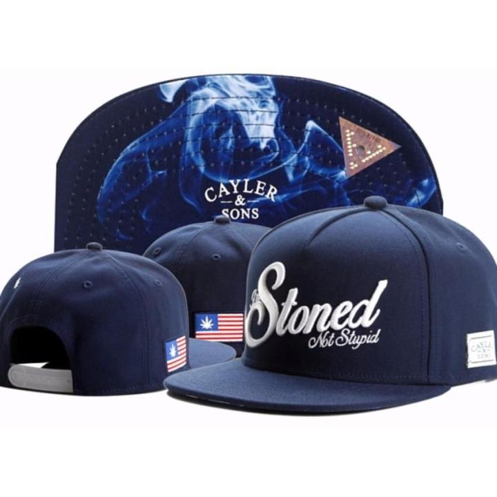 หมวกแก๊ป CAYLER &amp; SONS - Stoned not Stupid - Hip Hop  Snapback Cap