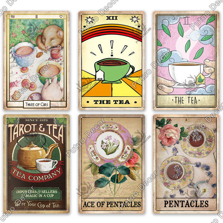 putuo-decor-coffee-and-tea-tarot-vintage-tin-sign-metal-signs-retro-plate-for-cafe-kitchen-man-cave-coffee-bar-club-wall-decor-baking-trays-pans