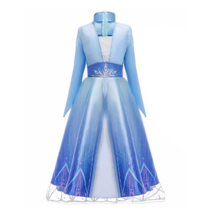 disney-frozen-2-princess-dress-for-girls-snow-queen-elsa-anna-halloween-cosplay-costume-carnival-birthday-party-kids-clothes-set