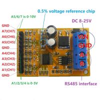 【support】 การได้มาแบบอะนาล็อกแรงดัน7ch RS485โมดูล R4AVA07 Modbus RTU