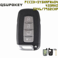 QSUPOKEY 433เมกะเฮิร์ตซ์สมาร์ทกุญแจรีโมท Keyless Fob สำหรับฮุนไดโซนาต้าปฐมกาล Equus Veloster 2009-2015 SY5HMFNA04 PCF7952ชิป