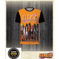 new (สต็อกเพียงพอ) shirt 2023 NEW naruto2023 sublimation t- version 1 coolคุณภาพสูง size:S-5XL