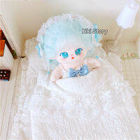 Genuine 15CM 20CM Kpop Doll White Lace Princess  Bed Quilt Pillow Dolls Accessories K-Pop Idol Twice Sana Momo Mina Tzuyu Fans Gift