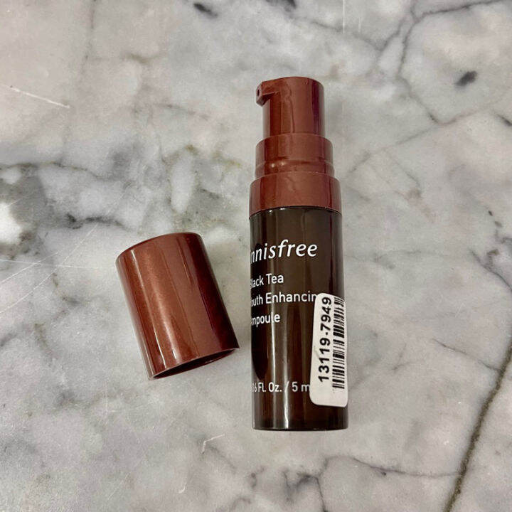 innisfree-black-tea-youth-enhancing-ampoule-ขนาด-5-ml-แอมพูลชาดำ