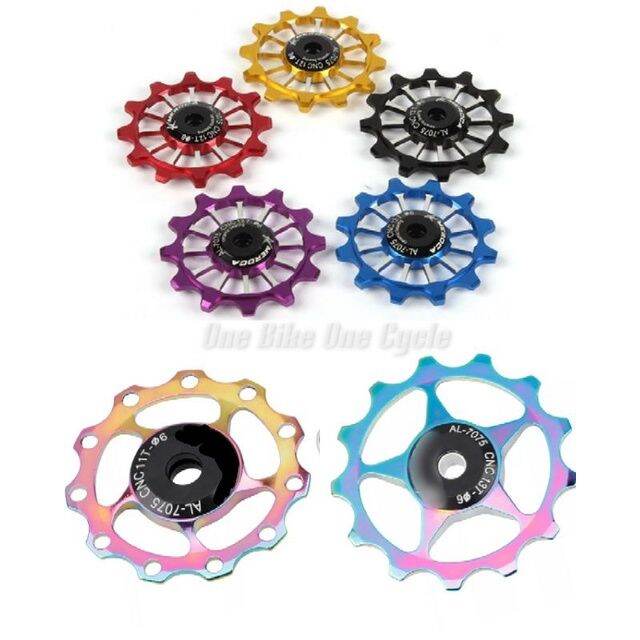 11T 12T 13T Ceramic Bearing /Sealed Bearing Pulley Jockey Pulley For 7,8,9,10,11 Speed Lazada