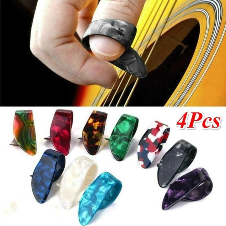 4pcs-set-guitar-part-finger-picks-guitar-picks-pickup-guitar-bass-fingerstyle-thumb-plectrums-picks-plectrum-guitar-bass-accessories