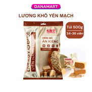 Lương Khô Ăn Kiêng Túi 500g Vị Yến Mạch Cho Người Giữ Dáng, Tiểu Đường