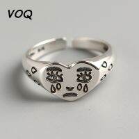 【YF】✑❣❒  VOQ Crying Face Sad Tear Adjustable Ancient Jewelry