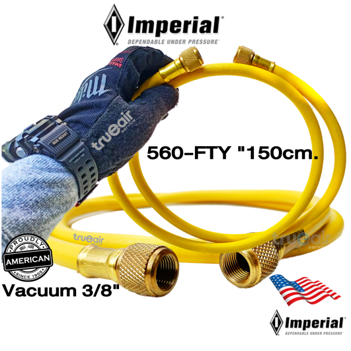 สายแว็คคั่ม-vacuum-hose-imperial-560-fty-ยาว-60-นิ้ว-150cm-เกลียวทั้งสองฝั่ง-3-8-3-หุน-150cm-เพิ่มประสิทธิภาพ-แวคคั่ม-vacuum-อัดเทสไนโตฯ