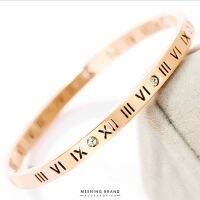 กำไลข้อมือ   ROMAN NUMBER DIAMOND BANGLE