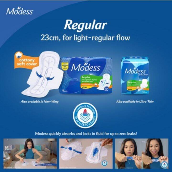 Modess Sanitary Napkin All Variants Lazada PH