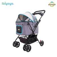 Ibiyaya รถเข็นสุนัข FS1617 Easy Strolling Pet Buggy รับน้ำหนักได้20Kg.