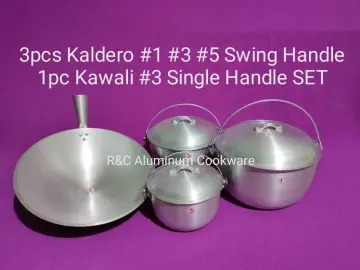 Eagle King Caldero set ( 3pcs. Kaldero set and 1pc. Kawali)