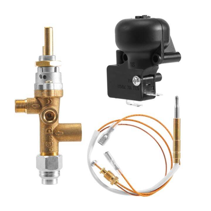 Gas Patio Heater Control Valve Thermocouple Sensor Dump Switch Knob Propane Lpg Fire Pit Control