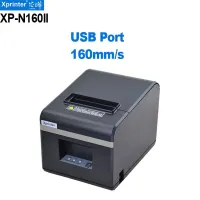 Xprinter เครือข่ายครัวปรับอุณหภูมิได้80มม. เครื่องคิดเงินเครื่องพิมพ์ใบเสร็จรับเงินด้วยบลูทูธมีดตัดกระดาษอัตโนมัติ