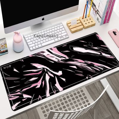 XXL Mat on Desk Pad Personalized Carpet Computer Purple Gaming Mouse Mat Black And White Mouse Pad Pink Large Mousepads Japanese