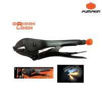 Pumpkinpro พัมคินโปร คีมล็อคปากตรงเคลือบดำ ขนาด 10 นิ้ว Orgin Lock Made In Taiwan