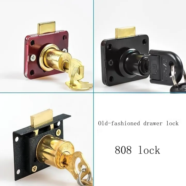 Old Desk Drawer Lock File Locked Cupboard Door Lock