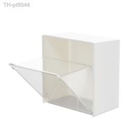 Transparent Plastic Wall Shelf Bathroom Organizer Makeup for Cotton Swabs Makeup Case for Small Things Storage Jewelry Boxes New