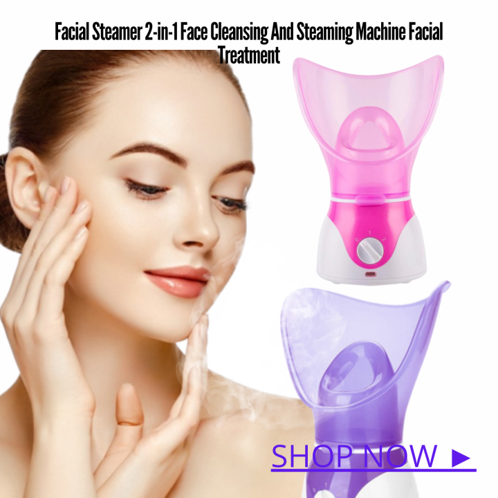 Facial Steamer 2in1 Face Cleansing And Steaming Machine Facial