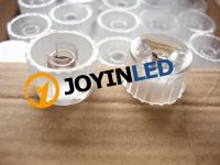 100pcs/lot transmittance 92% diameter 20mm waterproof PMMA led lens 30/45/60 degree optical lens with holder