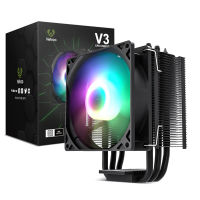 VETROO 3 Direct Contact Heatsink s Black CPU Cooler With 92mm CPU Cooling Fan Supports In i3i5i7 AMD CPUs With Socket