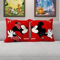 Pillow Mikey Red More Than A Pair Of Wedding Festival Cushion For Leaning On Of On-Board Dual Seal Back Cushion Function Pillow Covers 【AUG】