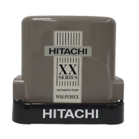 HITACHI WM-P150XX ปั๊มอัตโนมัติแรงดันคงที่(ถังสี่เหลี่ยม) 150W 1 นิ้ว